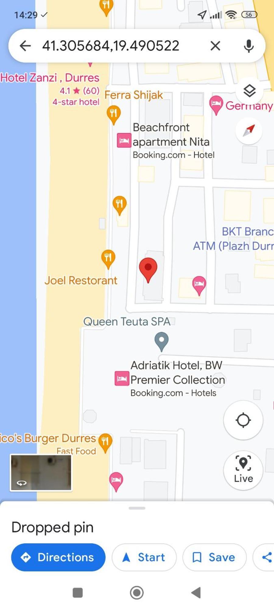 Sandy Blue Sea Durrës 외부 사진